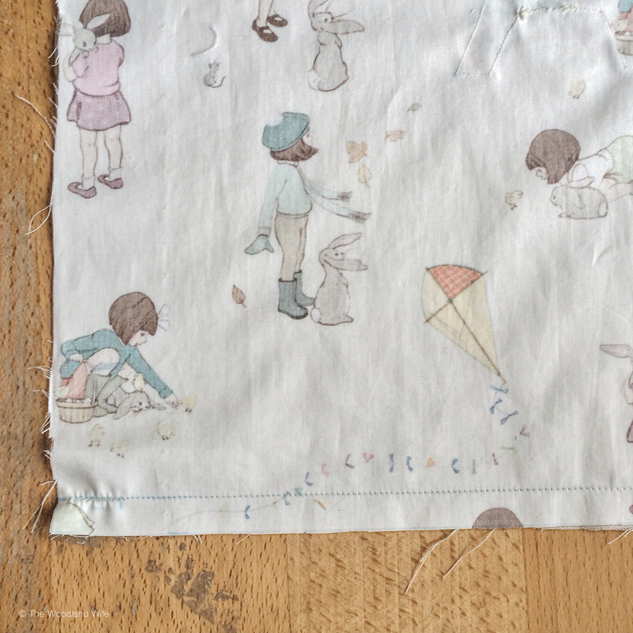 How to make a cushion cover using Belle and Boo Classic Fabric