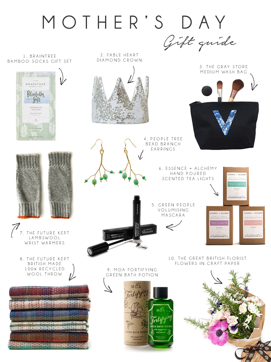 Ethical Mother's Day Gift Guide