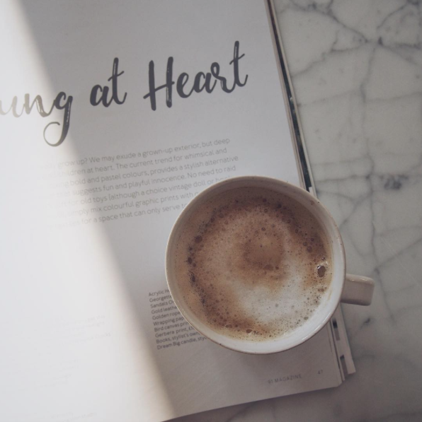 MY SLOW MORNING WITH LIBERTY KELLY – PHOTO COURTESY OF @cherryrebecca