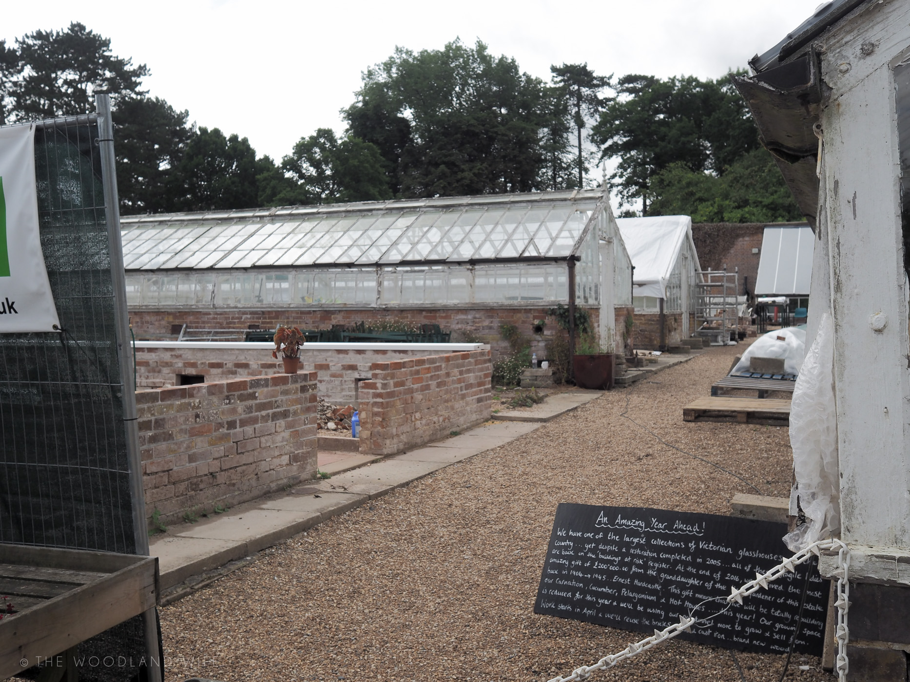 The Woodland Wife - The Walled Nursery Hawkhurst - Victorian Glasshouse